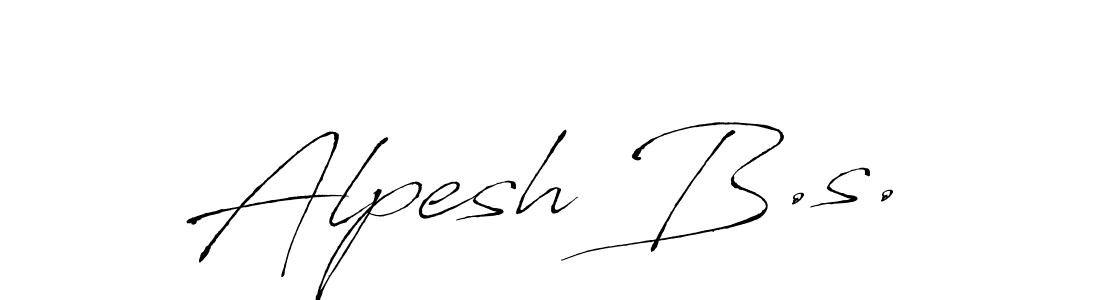 You should practise on your own different ways (Antro_Vectra) to write your name (Alpesh B.s.) in signature. don't let someone else do it for you. Alpesh B.s. signature style 6 images and pictures png