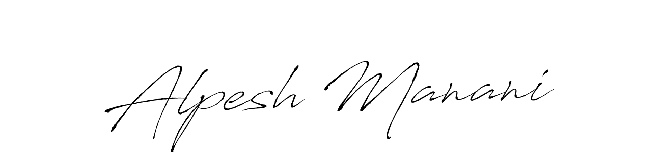 Make a beautiful signature design for name Alpesh Manani. Use this online signature maker to create a handwritten signature for free. Alpesh Manani signature style 6 images and pictures png