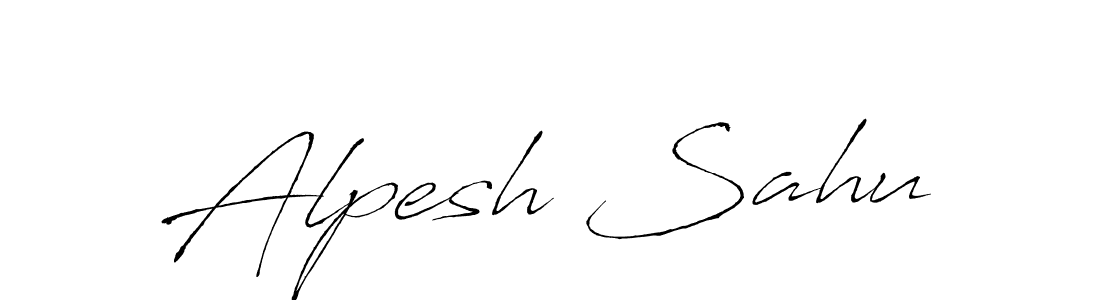 Also You can easily find your signature by using the search form. We will create Alpesh Sahu name handwritten signature images for you free of cost using Antro_Vectra sign style. Alpesh Sahu signature style 6 images and pictures png