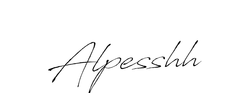 How to Draw Alpesshh signature style? Antro_Vectra is a latest design signature styles for name Alpesshh. Alpesshh signature style 6 images and pictures png
