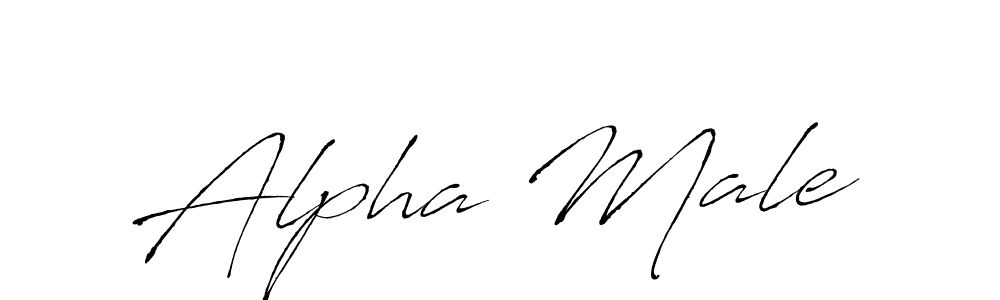 You should practise on your own different ways (Antro_Vectra) to write your name (Alpha Male) in signature. don't let someone else do it for you. Alpha Male signature style 6 images and pictures png