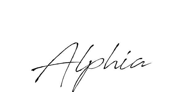 Create a beautiful signature design for name Alphia. With this signature (Antro_Vectra) fonts, you can make a handwritten signature for free. Alphia signature style 6 images and pictures png