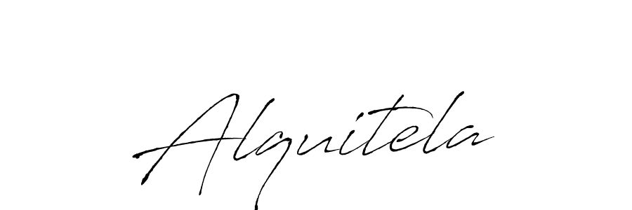 Design your own signature with our free online signature maker. With this signature software, you can create a handwritten (Antro_Vectra) signature for name Alquitela. Alquitela signature style 6 images and pictures png