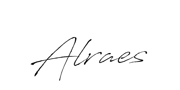 How to make Alraes signature? Antro_Vectra is a professional autograph style. Create handwritten signature for Alraes name. Alraes signature style 6 images and pictures png