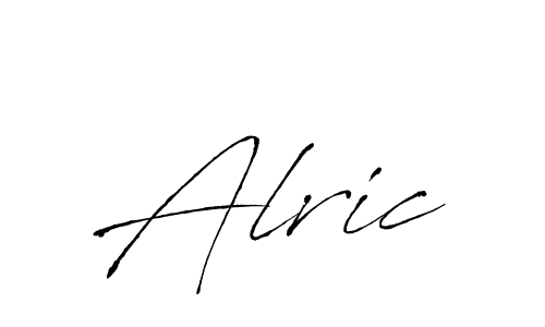 Alric stylish signature style. Best Handwritten Sign (Antro_Vectra) for my name. Handwritten Signature Collection Ideas for my name Alric. Alric signature style 6 images and pictures png