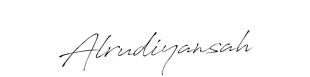 This is the best signature style for the Alrudiyansah name. Also you like these signature font (Antro_Vectra). Mix name signature. Alrudiyansah signature style 6 images and pictures png