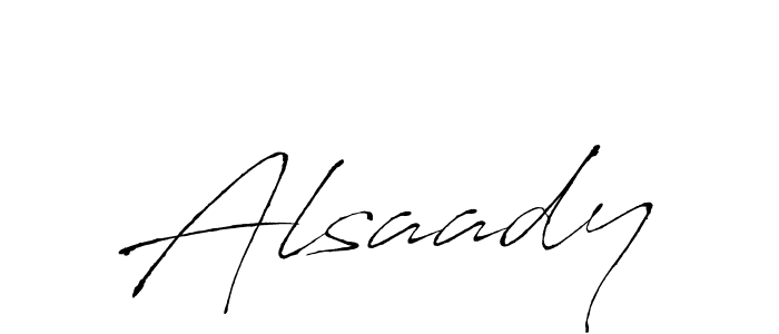 You should practise on your own different ways (Antro_Vectra) to write your name (Alsaady) in signature. don't let someone else do it for you. Alsaady signature style 6 images and pictures png