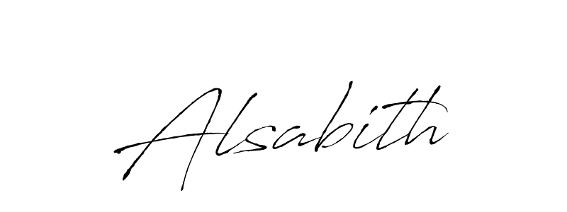 The best way (Antro_Vectra) to make a short signature is to pick only two or three words in your name. The name Alsabith include a total of six letters. For converting this name. Alsabith signature style 6 images and pictures png