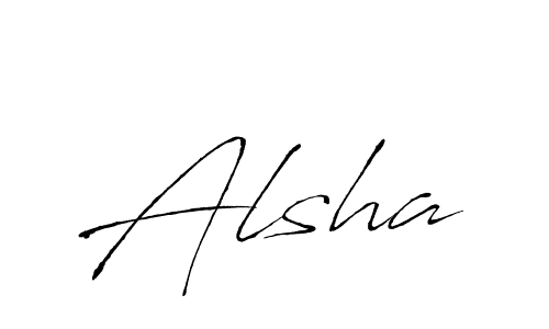 How to Draw Alsha signature style? Antro_Vectra is a latest design signature styles for name Alsha. Alsha signature style 6 images and pictures png