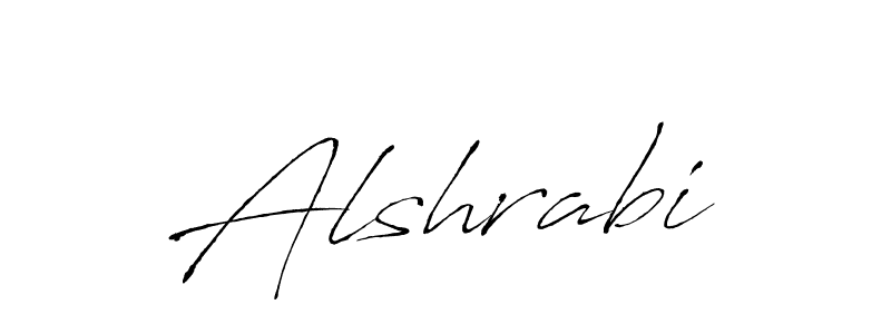 Use a signature maker to create a handwritten signature online. With this signature software, you can design (Antro_Vectra) your own signature for name Alshrabi. Alshrabi signature style 6 images and pictures png