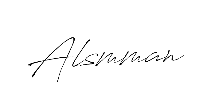 How to make Alsmman signature? Antro_Vectra is a professional autograph style. Create handwritten signature for Alsmman name. Alsmman signature style 6 images and pictures png