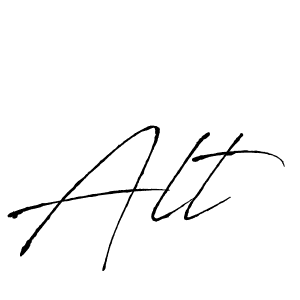 You can use this online signature creator to create a handwritten signature for the name Alt. This is the best online autograph maker. Alt signature style 6 images and pictures png