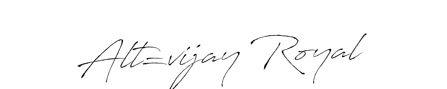 Also we have Alt=vijay Royal name is the best signature style. Create professional handwritten signature collection using Antro_Vectra autograph style. Alt=vijay Royal signature style 6 images and pictures png