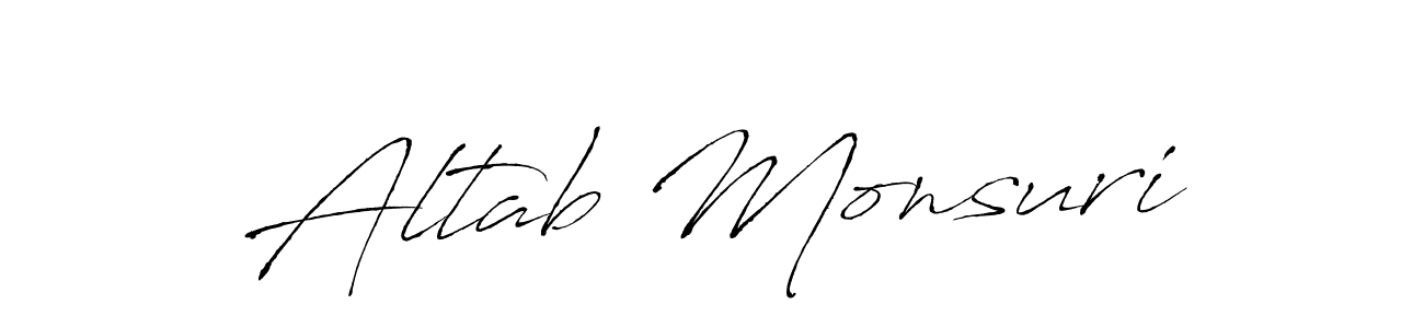 Here are the top 10 professional signature styles for the name Altab Monsuri. These are the best autograph styles you can use for your name. Altab Monsuri signature style 6 images and pictures png