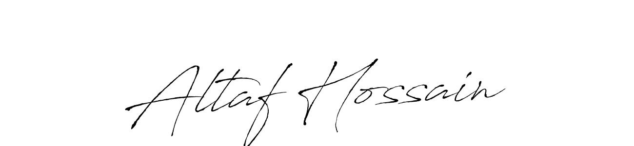 Create a beautiful signature design for name Altaf Hossain. With this signature (Antro_Vectra) fonts, you can make a handwritten signature for free. Altaf Hossain signature style 6 images and pictures png