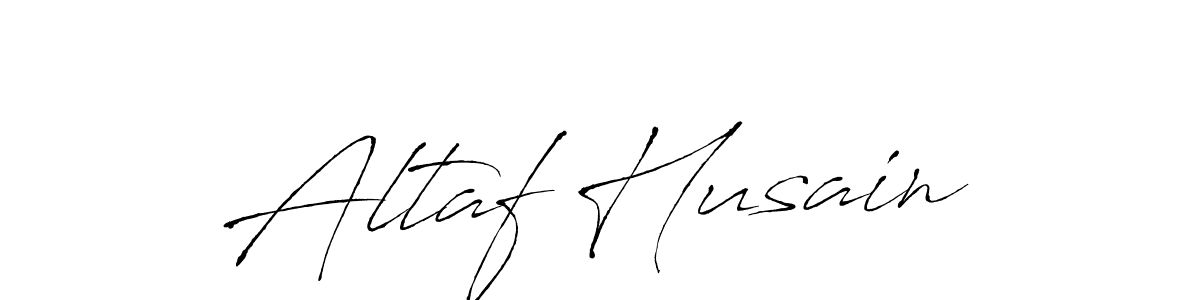 Create a beautiful signature design for name Altaf Husain. With this signature (Antro_Vectra) fonts, you can make a handwritten signature for free. Altaf Husain signature style 6 images and pictures png