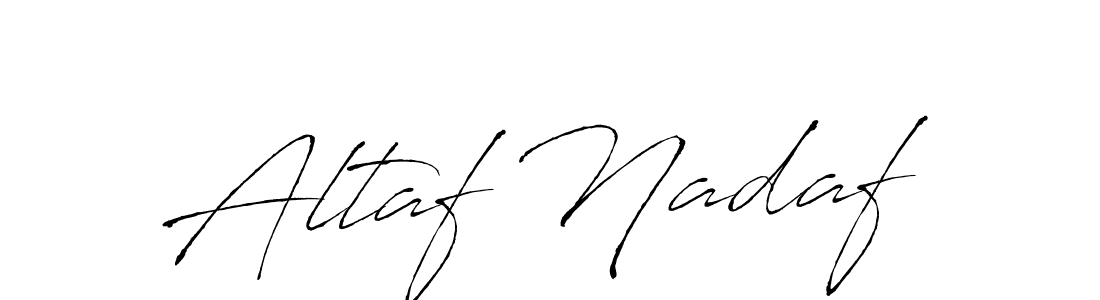 Also we have Altaf Nadaf name is the best signature style. Create professional handwritten signature collection using Antro_Vectra autograph style. Altaf Nadaf signature style 6 images and pictures png