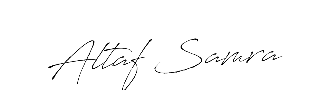 Altaf Samra stylish signature style. Best Handwritten Sign (Antro_Vectra) for my name. Handwritten Signature Collection Ideas for my name Altaf Samra. Altaf Samra signature style 6 images and pictures png