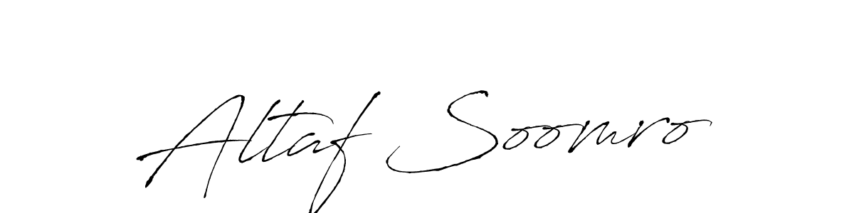 You can use this online signature creator to create a handwritten signature for the name Altaf Soomro. This is the best online autograph maker. Altaf Soomro signature style 6 images and pictures png