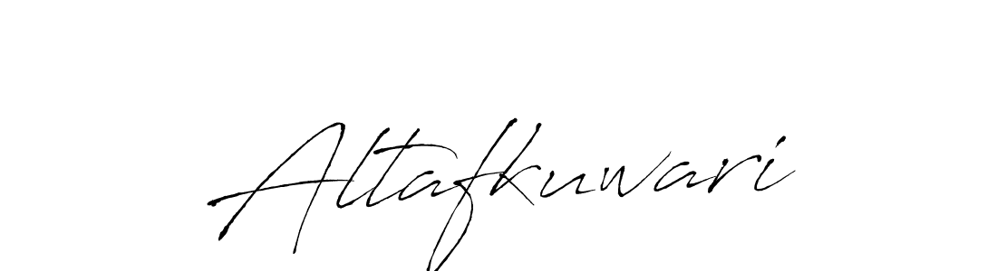 Create a beautiful signature design for name Altafkuwari. With this signature (Antro_Vectra) fonts, you can make a handwritten signature for free. Altafkuwari signature style 6 images and pictures png