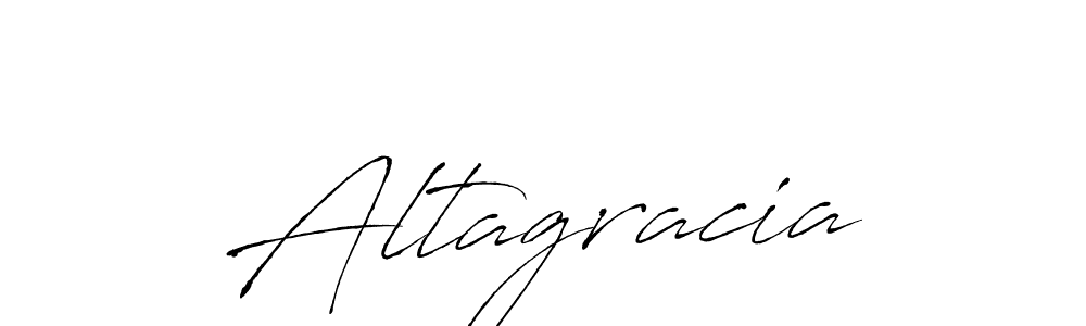 Make a beautiful signature design for name Altagracia. Use this online signature maker to create a handwritten signature for free. Altagracia signature style 6 images and pictures png