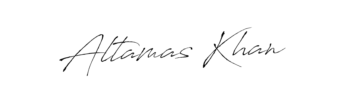 Also You can easily find your signature by using the search form. We will create Altamas Khan name handwritten signature images for you free of cost using Antro_Vectra sign style. Altamas Khan signature style 6 images and pictures png