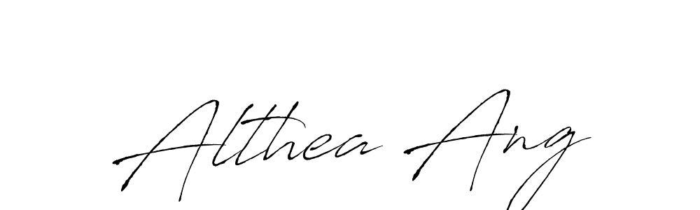 Similarly Antro_Vectra is the best handwritten signature design. Signature creator online .You can use it as an online autograph creator for name Althea Ang. Althea Ang signature style 6 images and pictures png