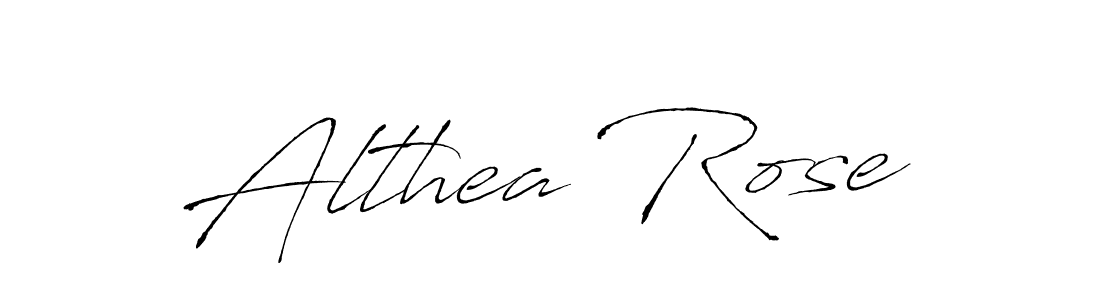 Make a beautiful signature design for name Althea Rose. With this signature (Antro_Vectra) style, you can create a handwritten signature for free. Althea Rose signature style 6 images and pictures png