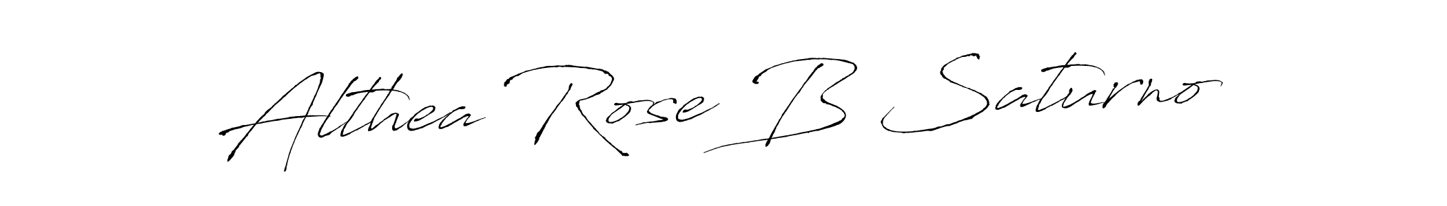 Similarly Antro_Vectra is the best handwritten signature design. Signature creator online .You can use it as an online autograph creator for name Althea Rose B Saturno. Althea Rose B Saturno signature style 6 images and pictures png