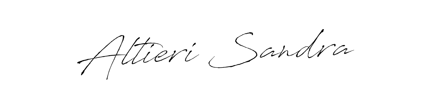 Altieri Sandra stylish signature style. Best Handwritten Sign (Antro_Vectra) for my name. Handwritten Signature Collection Ideas for my name Altieri Sandra. Altieri Sandra signature style 6 images and pictures png