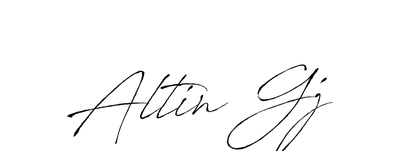 Altin Gj stylish signature style. Best Handwritten Sign (Antro_Vectra) for my name. Handwritten Signature Collection Ideas for my name Altin Gj. Altin Gj signature style 6 images and pictures png