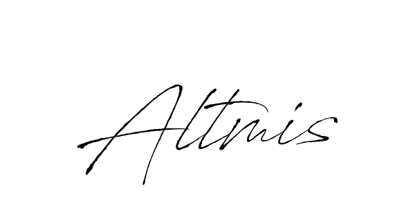 Make a beautiful signature design for name Altmis. With this signature (Antro_Vectra) style, you can create a handwritten signature for free. Altmis signature style 6 images and pictures png