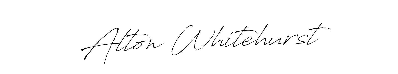 Use a signature maker to create a handwritten signature online. With this signature software, you can design (Antro_Vectra) your own signature for name Alton Whitehurst. Alton Whitehurst signature style 6 images and pictures png