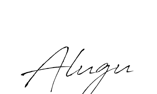 How to Draw Alugu signature style? Antro_Vectra is a latest design signature styles for name Alugu. Alugu signature style 6 images and pictures png
