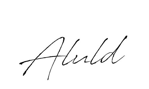 Antro_Vectra is a professional signature style that is perfect for those who want to add a touch of class to their signature. It is also a great choice for those who want to make their signature more unique. Get Aluld name to fancy signature for free. Aluld signature style 6 images and pictures png