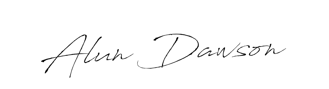 Make a short Alun Dawson signature style. Manage your documents anywhere anytime using Antro_Vectra. Create and add eSignatures, submit forms, share and send files easily. Alun Dawson signature style 6 images and pictures png