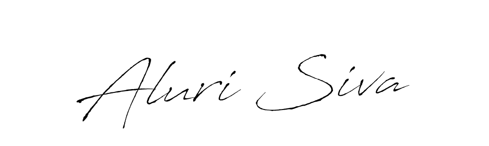 Use a signature maker to create a handwritten signature online. With this signature software, you can design (Antro_Vectra) your own signature for name Aluri Siva. Aluri Siva signature style 6 images and pictures png