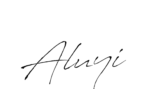 Create a beautiful signature design for name Aluyi. With this signature (Antro_Vectra) fonts, you can make a handwritten signature for free. Aluyi signature style 6 images and pictures png