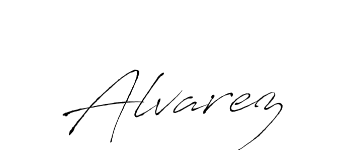Create a beautiful signature design for name Alvarez. With this signature (Antro_Vectra) fonts, you can make a handwritten signature for free. Alvarez signature style 6 images and pictures png