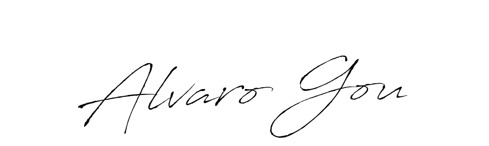 Best and Professional Signature Style for Alvaro Gou. Antro_Vectra Best Signature Style Collection. Alvaro Gou signature style 6 images and pictures png