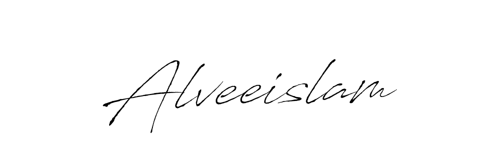 Alveeislam stylish signature style. Best Handwritten Sign (Antro_Vectra) for my name. Handwritten Signature Collection Ideas for my name Alveeislam. Alveeislam signature style 6 images and pictures png