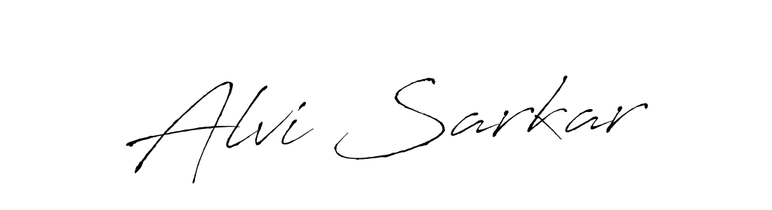 Use a signature maker to create a handwritten signature online. With this signature software, you can design (Antro_Vectra) your own signature for name Alvi Sarkar. Alvi Sarkar signature style 6 images and pictures png