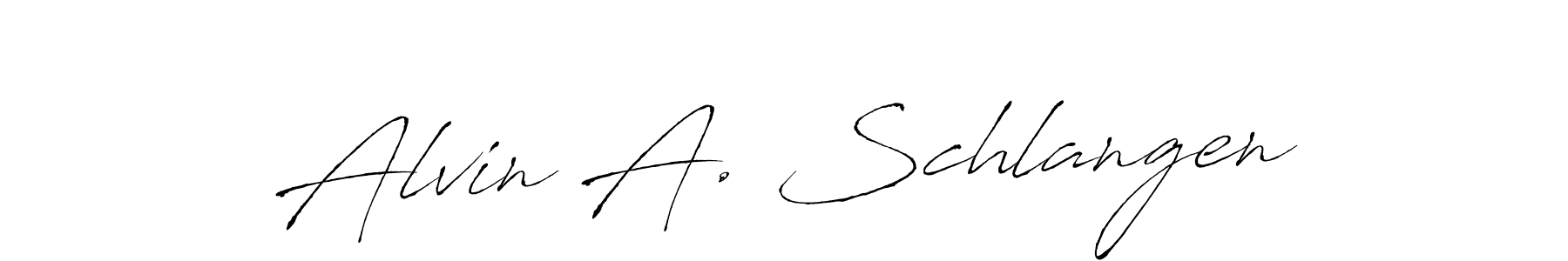 How to Draw Alvin A. Schlangen signature style? Antro_Vectra is a latest design signature styles for name Alvin A. Schlangen. Alvin A. Schlangen signature style 6 images and pictures png