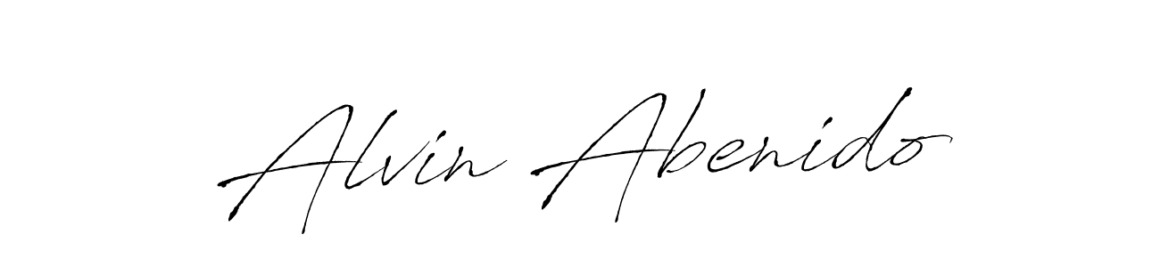 You should practise on your own different ways (Antro_Vectra) to write your name (Alvin Abenido) in signature. don't let someone else do it for you. Alvin Abenido signature style 6 images and pictures png