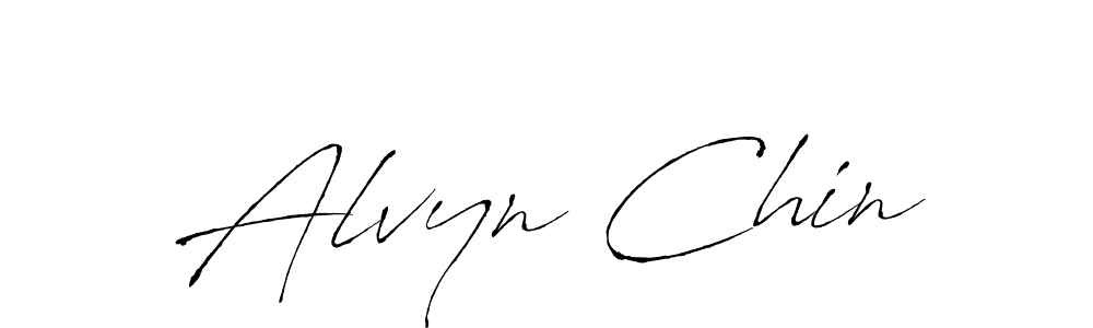 Antro_Vectra is a professional signature style that is perfect for those who want to add a touch of class to their signature. It is also a great choice for those who want to make their signature more unique. Get Alvyn Chin name to fancy signature for free. Alvyn Chin signature style 6 images and pictures png