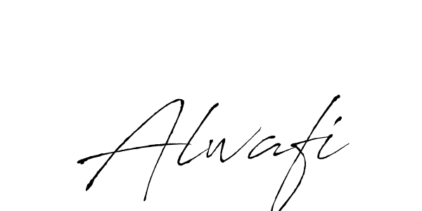 Use a signature maker to create a handwritten signature online. With this signature software, you can design (Antro_Vectra) your own signature for name Alwafi. Alwafi signature style 6 images and pictures png