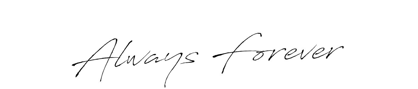 Similarly Antro_Vectra is the best handwritten signature design. Signature creator online .You can use it as an online autograph creator for name Always Forever. Always Forever signature style 6 images and pictures png