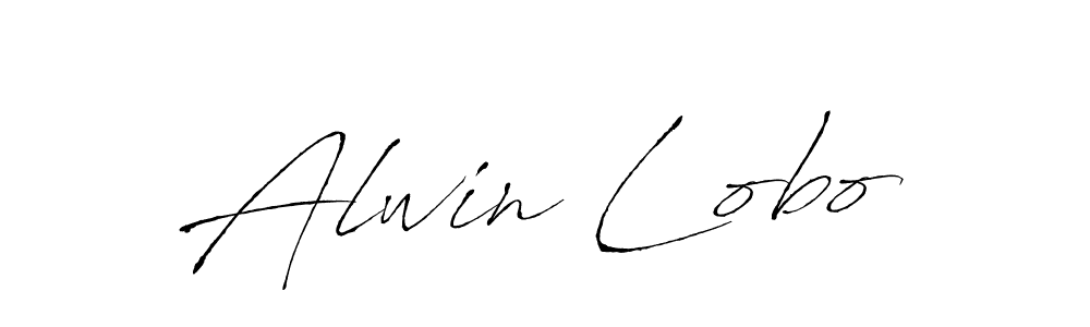 This is the best signature style for the Alwin Lobo name. Also you like these signature font (Antro_Vectra). Mix name signature. Alwin Lobo signature style 6 images and pictures png
