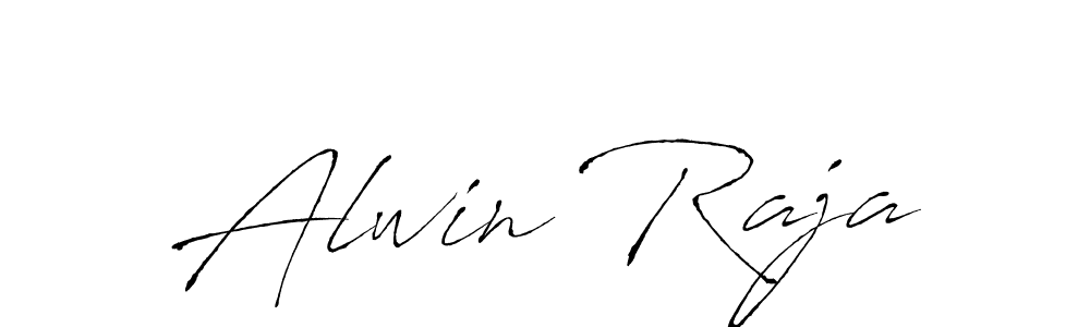 Make a beautiful signature design for name Alwin Raja. Use this online signature maker to create a handwritten signature for free. Alwin Raja signature style 6 images and pictures png