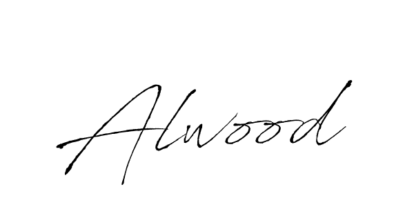 Make a beautiful signature design for name Alwood. With this signature (Antro_Vectra) style, you can create a handwritten signature for free. Alwood signature style 6 images and pictures png